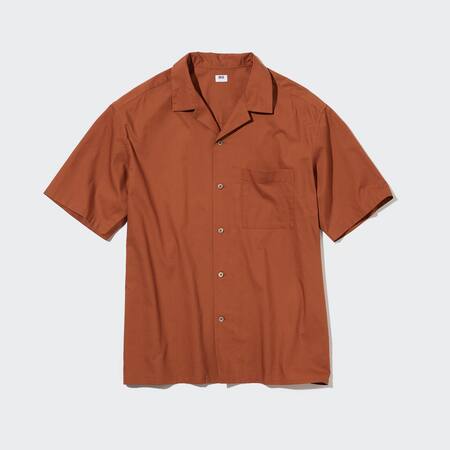 Short Sleeved Shirt (Open Collar)