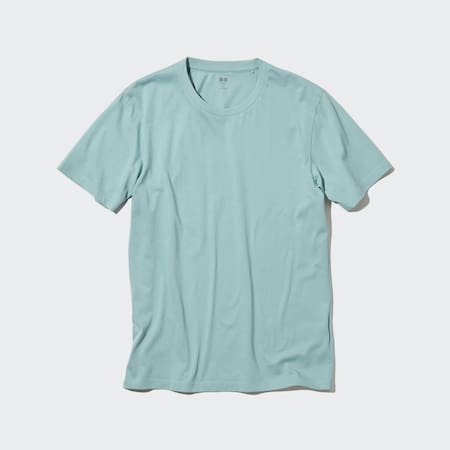 Men 100% Supima Cotton Crew Neck Short Sleeved T-Shirt