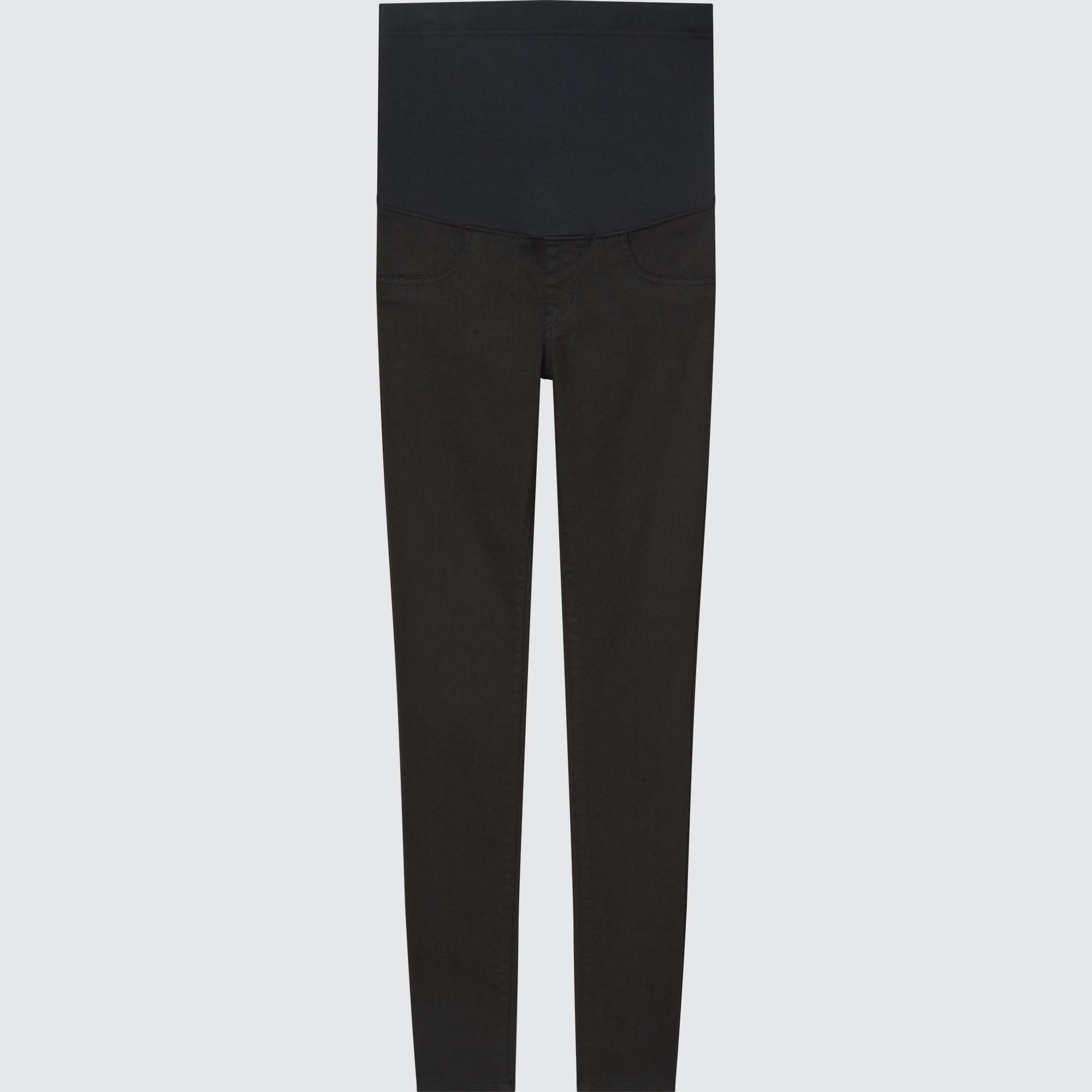 uniqlo black stretch jeans