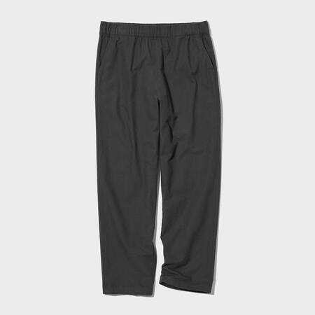 Cotton Relaxed Ankle Length Trousers