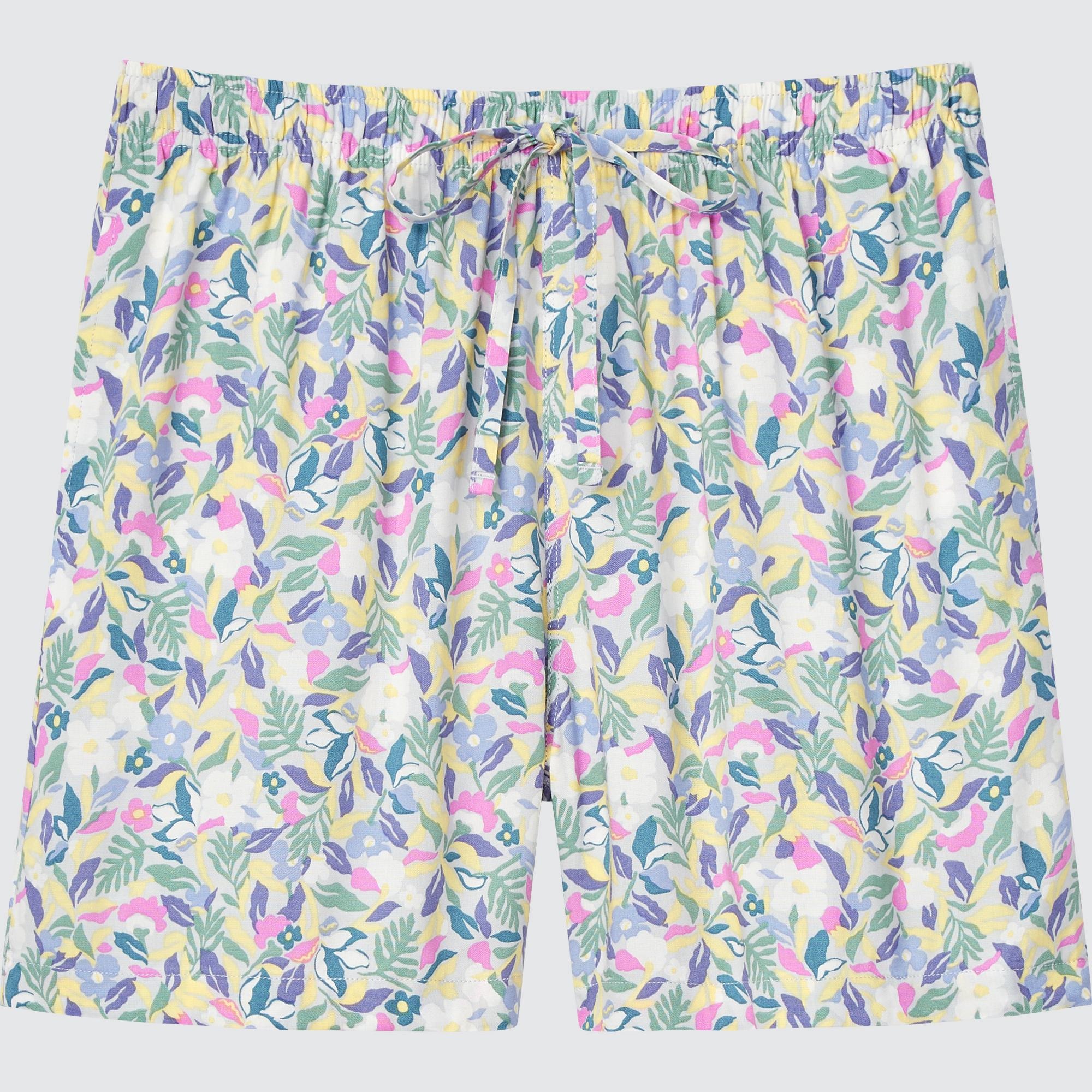 Women Relaco Flower Print Shorts 