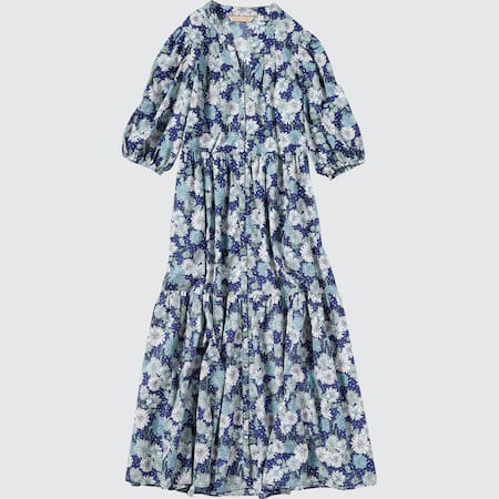 Paul & Joe Cotton UT Half Sleeved Tiered Dress