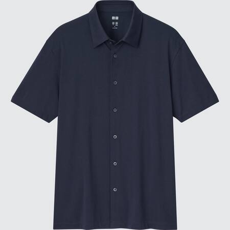 AIRism Button Through Polo Shirt