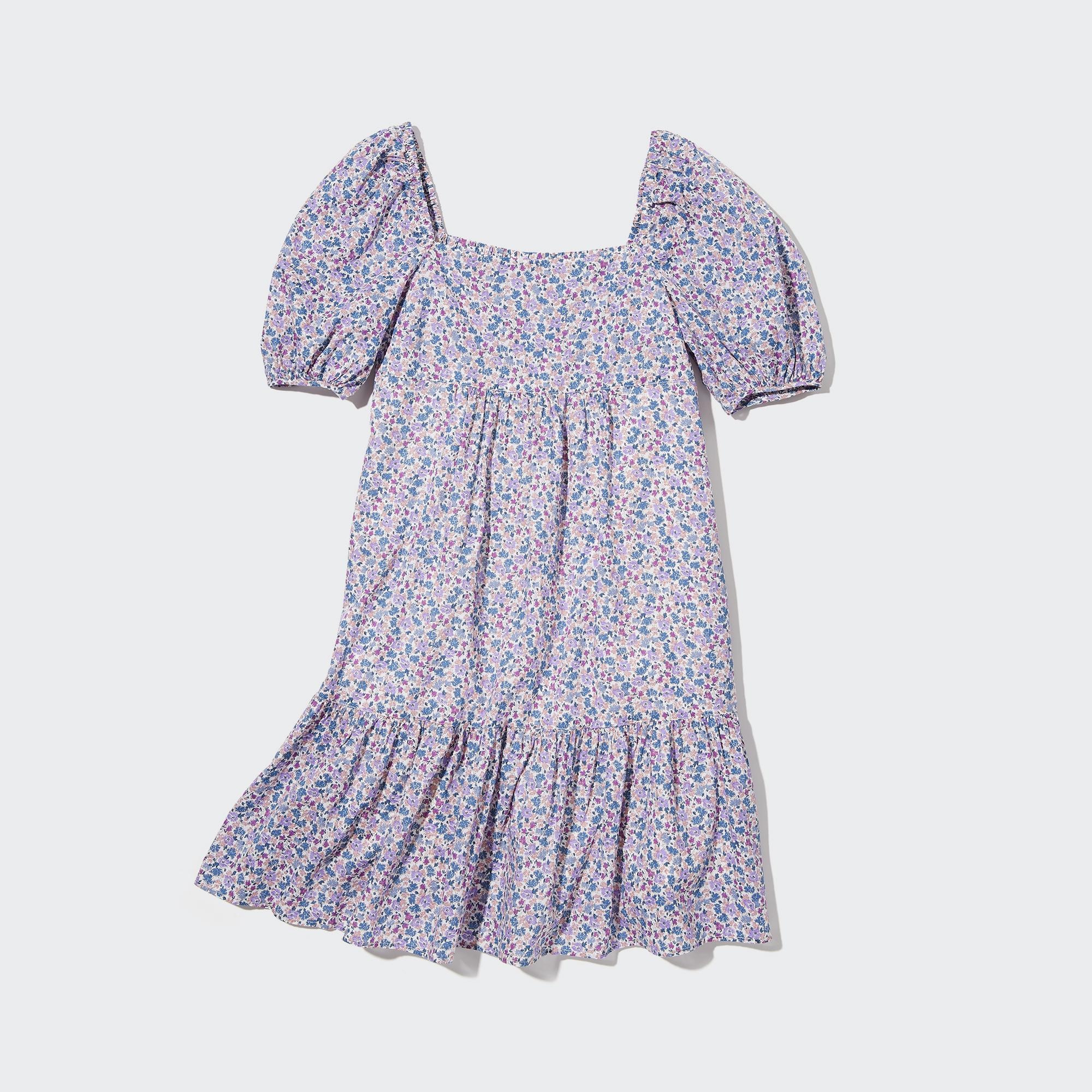 Cotton Printed Square Neck Short 