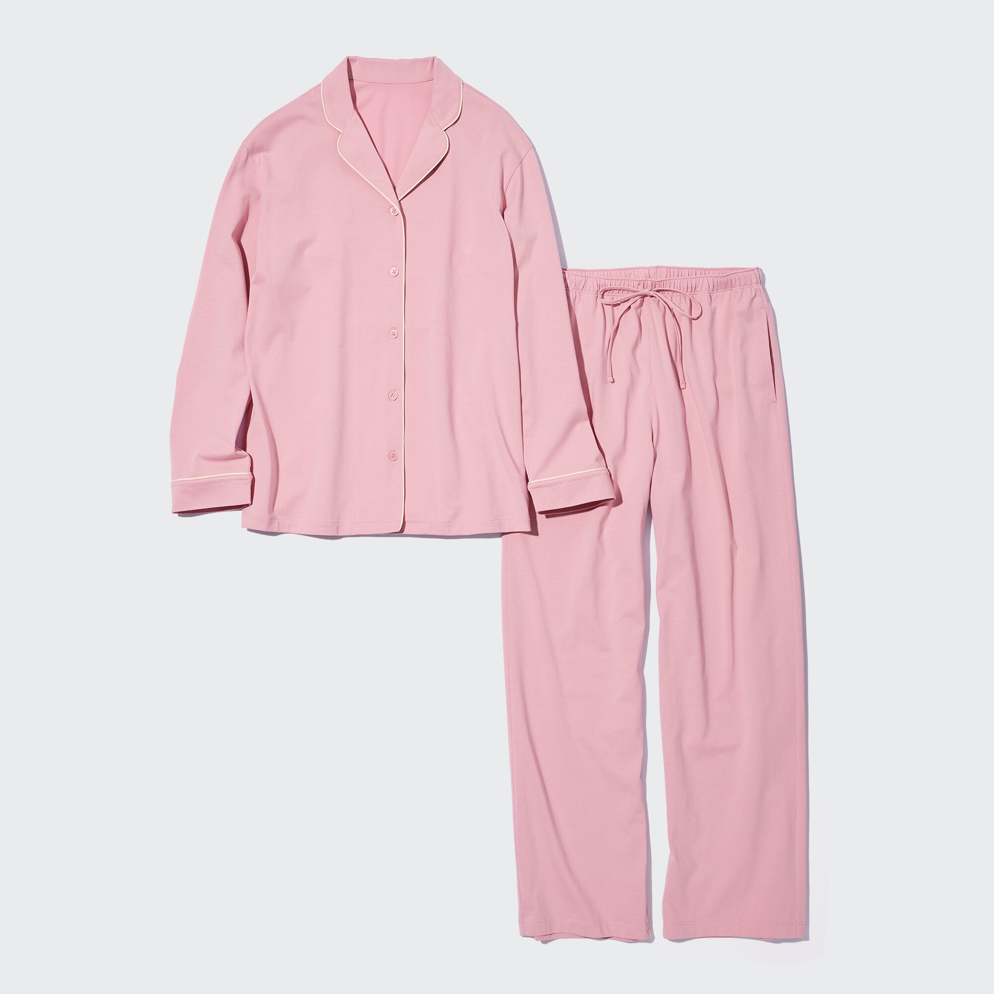 Viscosa Pijama Suave Elástico de Uniqlo de color Gris Mujer Ropa de Ropa para dormir de Pijamas 