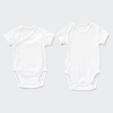 Newborn 100% Cotton Short Sleeved Bodysuit