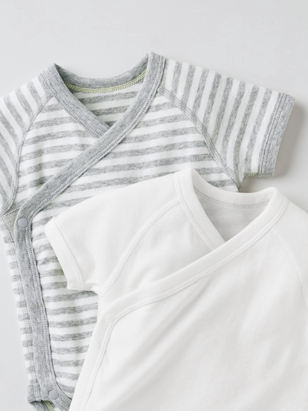 Newborn Crew Neck Short Sleeved Bodysuit