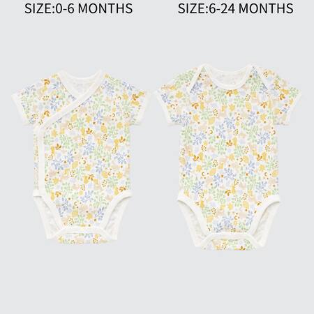Newborn 100% Cotton Joy Of Print Short Sleeved Bodysuit (2021 Season)
