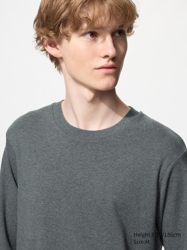 Zachte Longsleeve met Ronde Hals