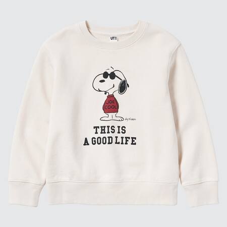Kinder Peanuts UT Bedrucktes Sweatshirt