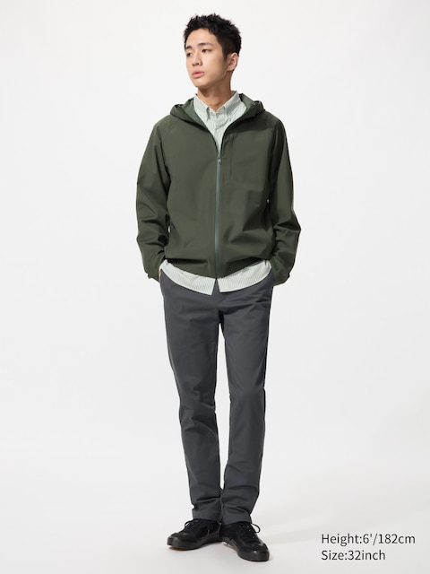 Uniqlo - Pantalon Chino Slim - Gris Foncé - 29Inch