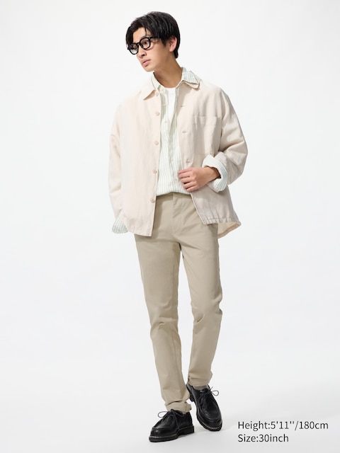 Uniqlo - Pantalon Chino Slim - Beige - 32Inch