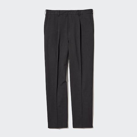 Pleated Tapered Fit Trousers