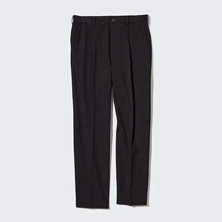 Pleated Tapered Fit Trousers