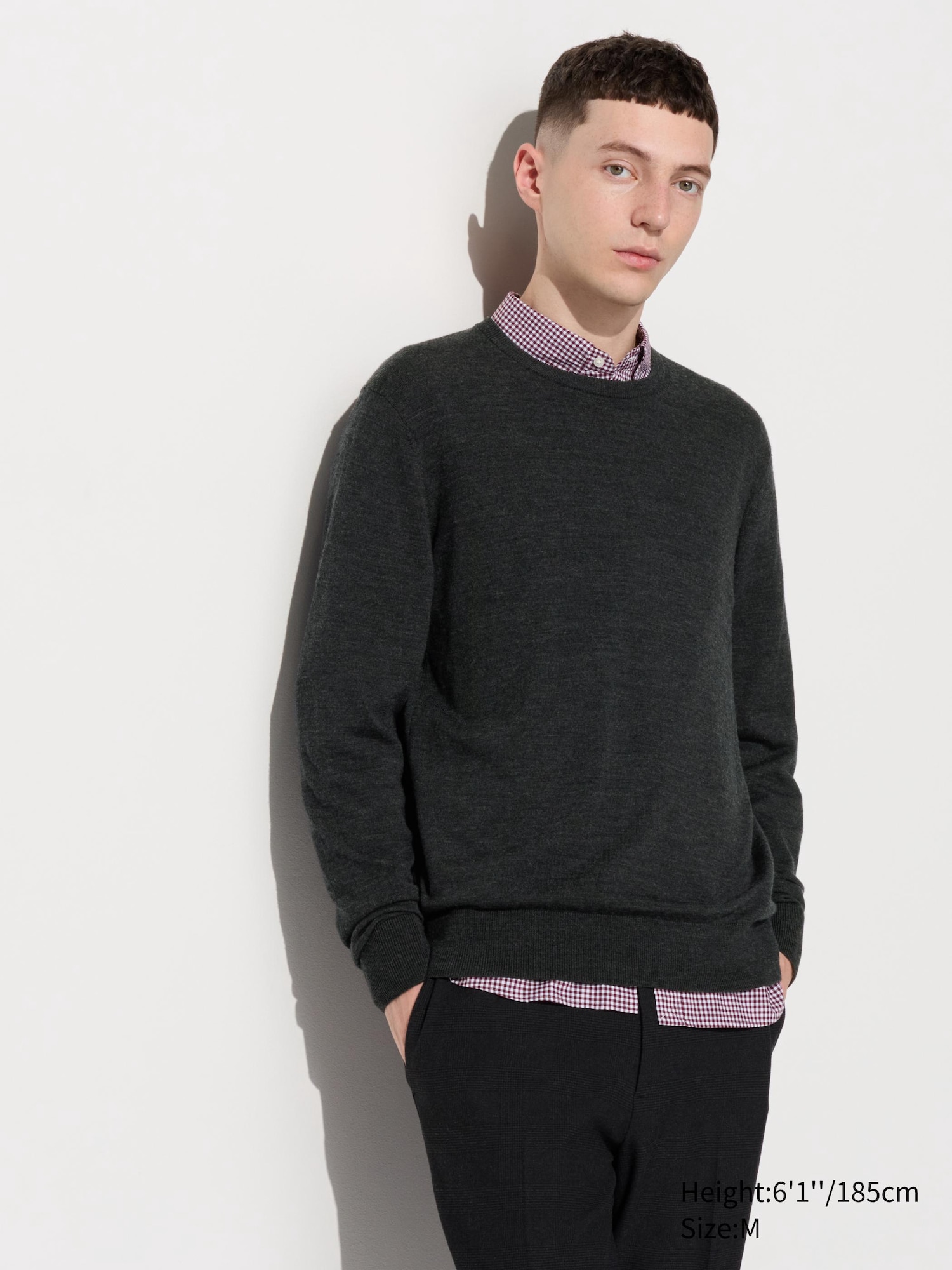 Uniqlo pull merinos homme sale