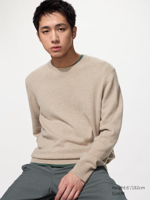 100% Cashmere Crew Neck Jumper