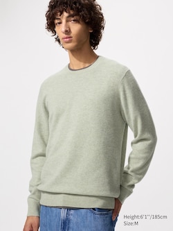 100% Cashmere Crew Neck Jumper