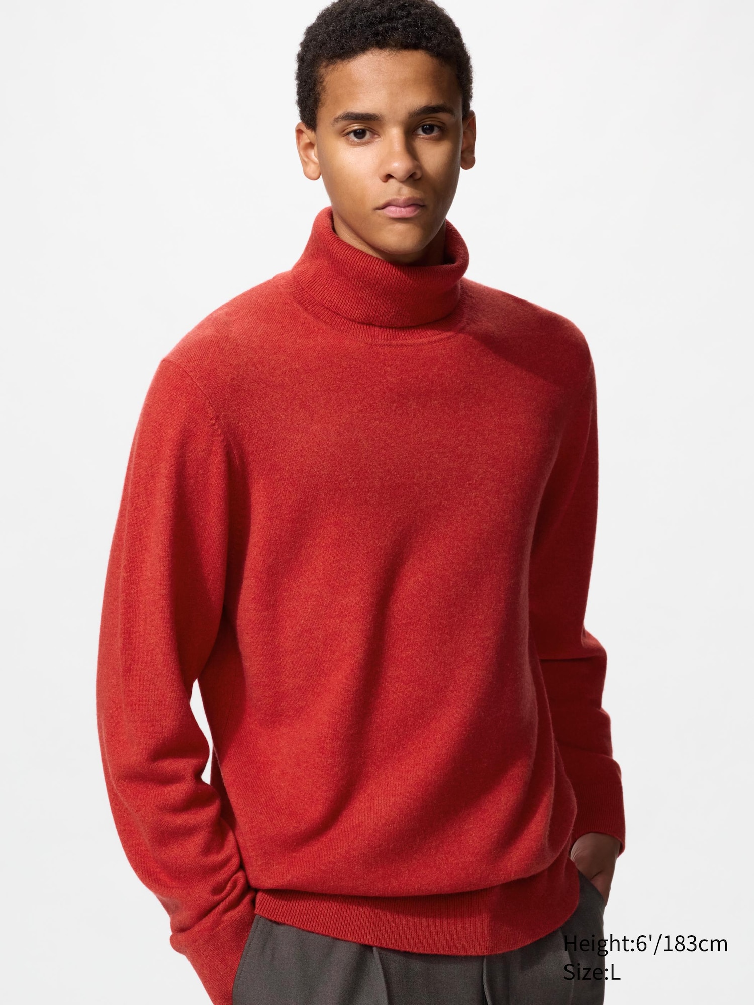 100% Cashmere Turtleneck Jumper
