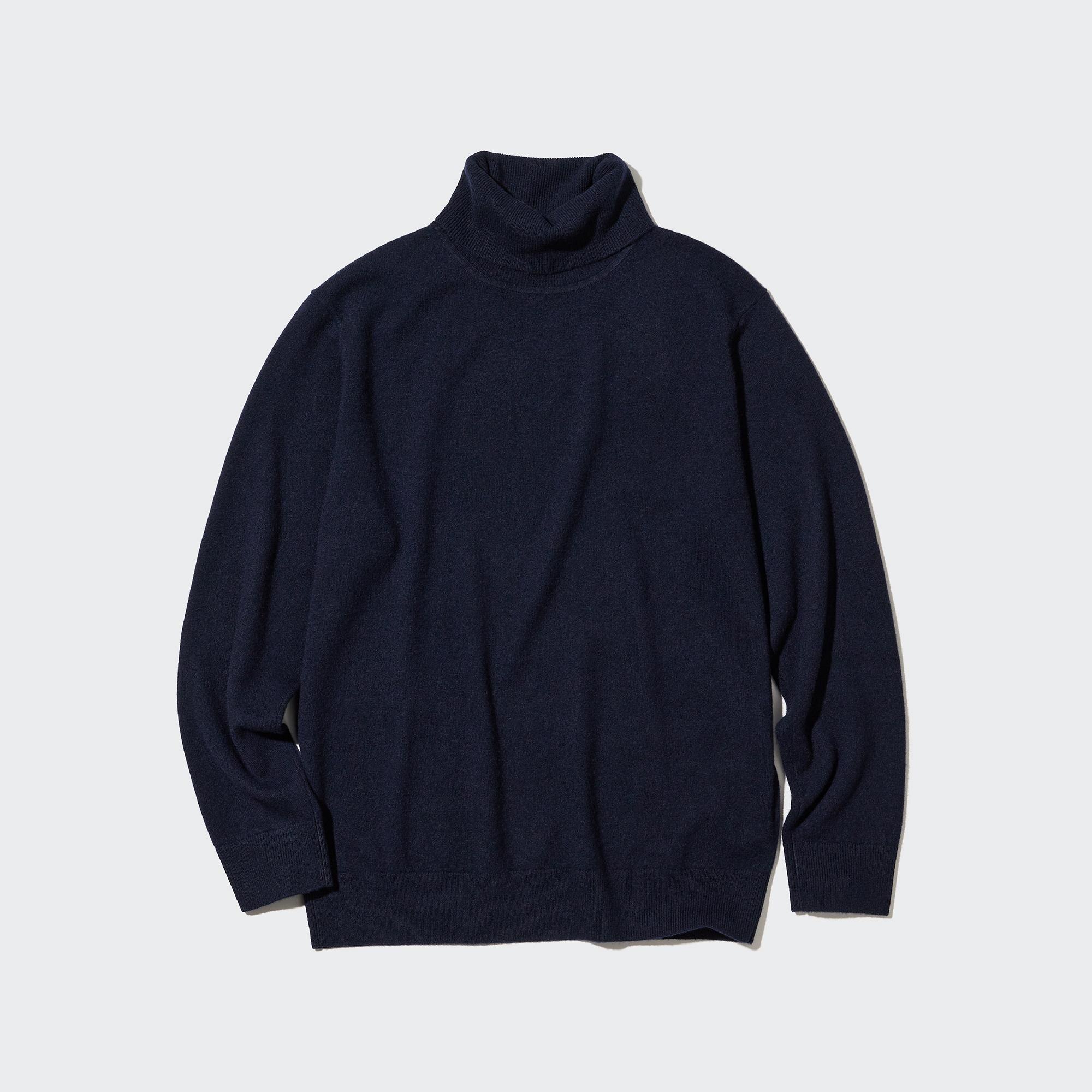 Uniqlo col discount roulé cachemire homme