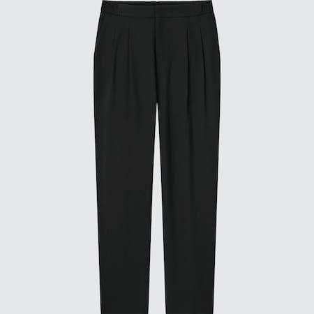 Tucked Tapered Trousers | UNIQLO UK