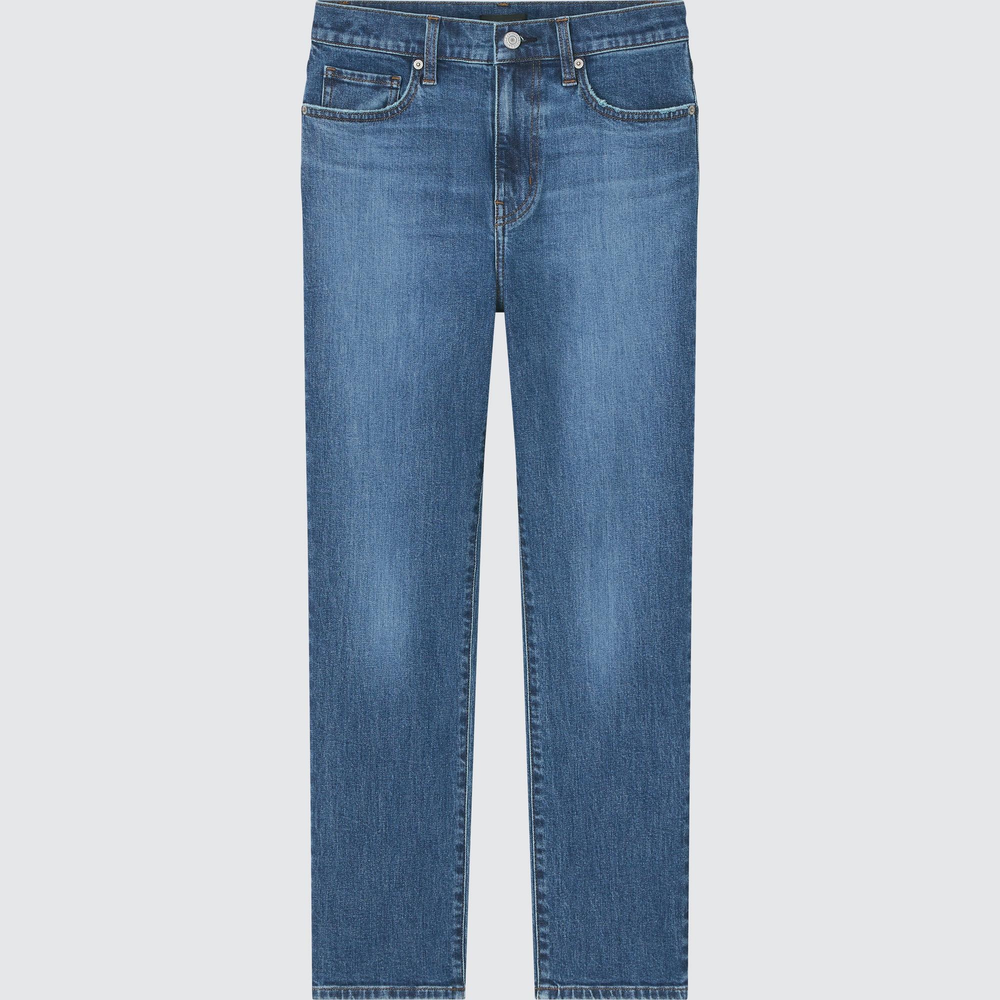 uniqlo slim boyfriend tapered jeans