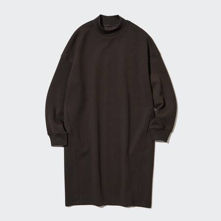 DRY Sweat Long Sleeved Cocoon Dress