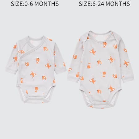 Babies Newborn Joy Of Print Long Sleeve Bodysuit