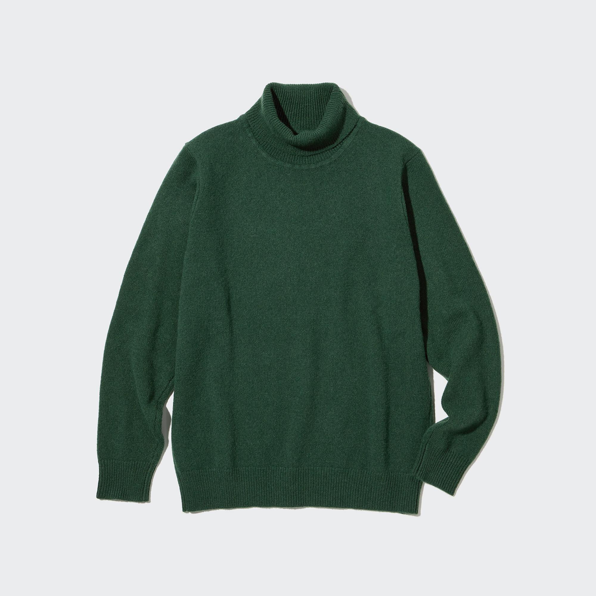 Premium Lambswool Turtleneck Jumper | UNIQLO