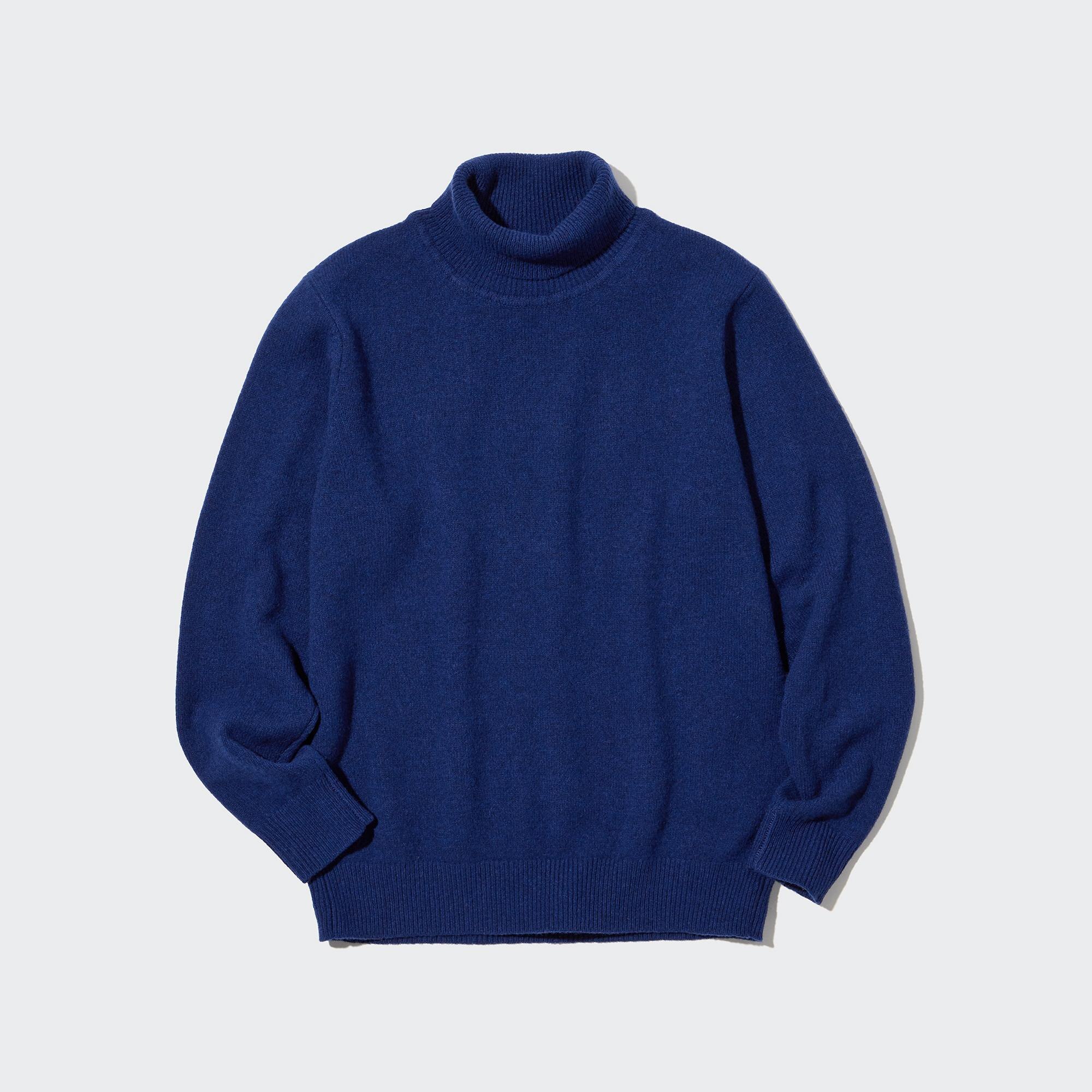 Premium Lambswool Turtleneck Jumper Uniqlo 3755