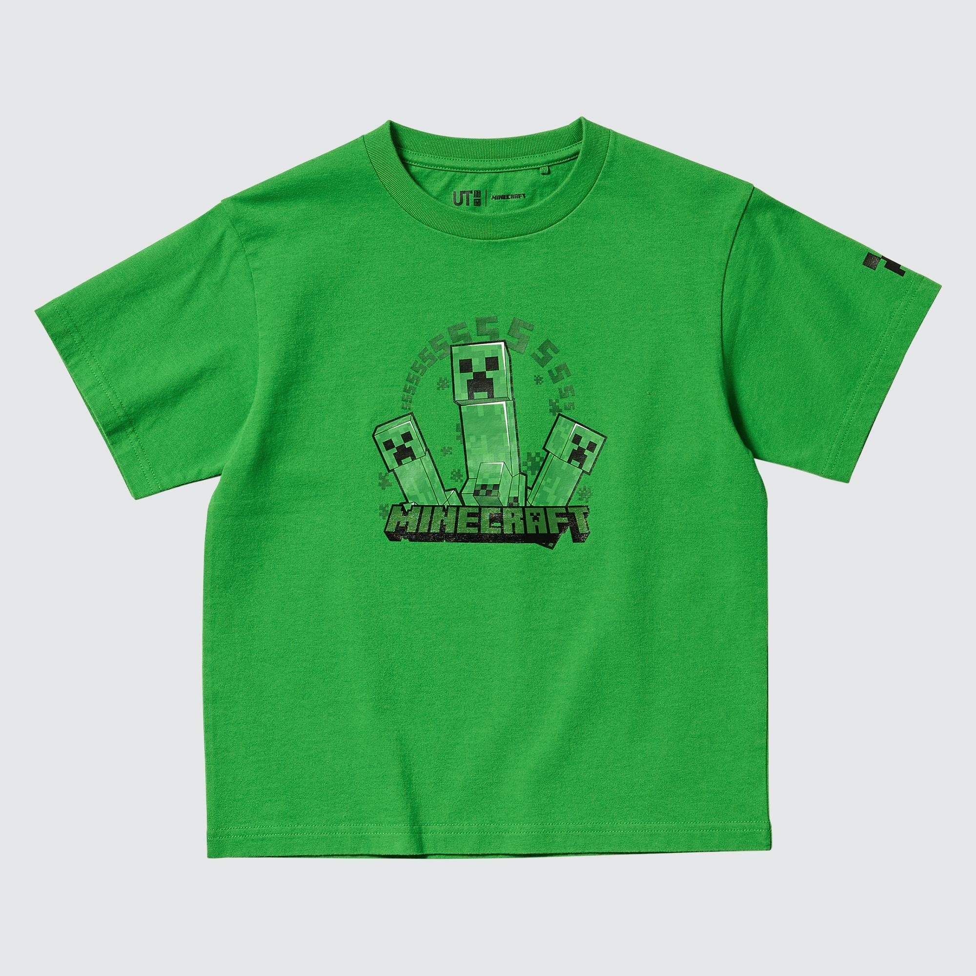 Kids Minecraft UT Graphic TShirt UNIQLO