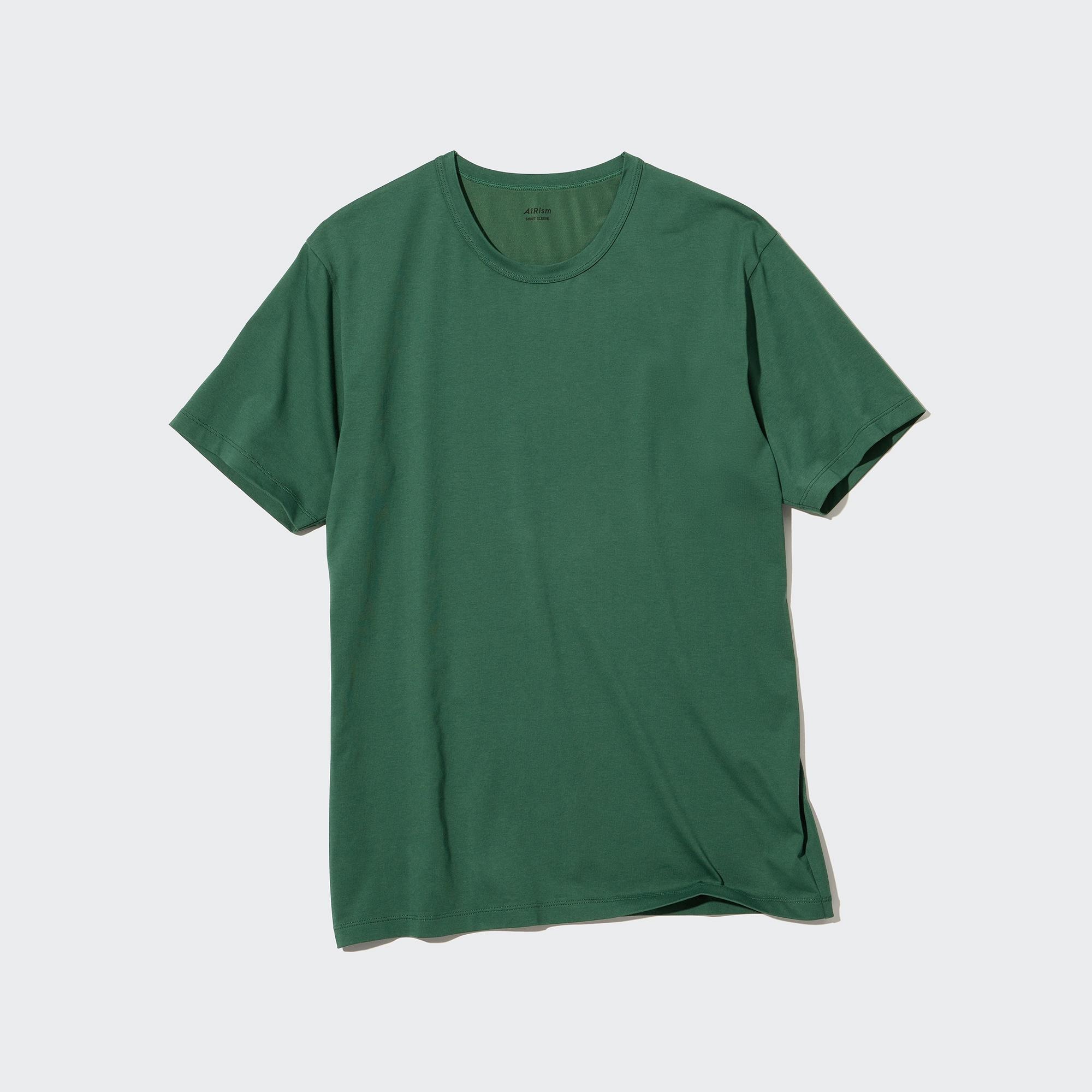 AIRism Cotton Crew Neck T-Shirt | UNIQLO GB