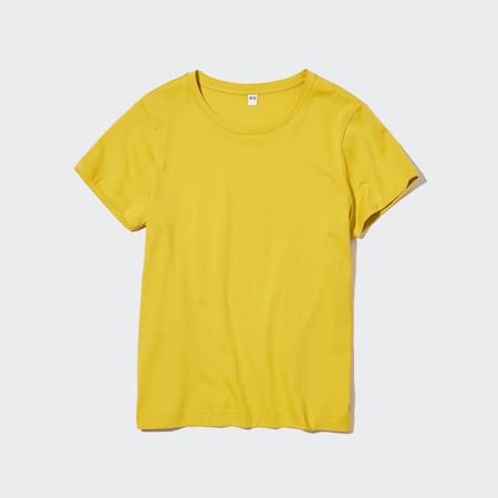 Camiseta 100% Algodón Supima Cuello Redondo Mujer