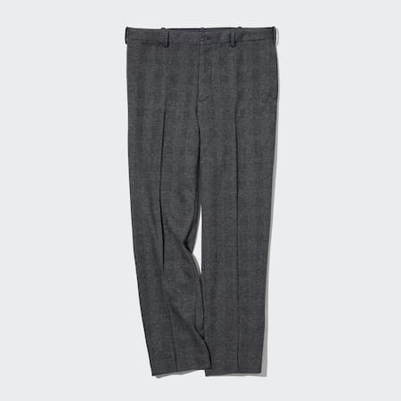 Smart Glen Checked Ankle Length Trousers (Long)