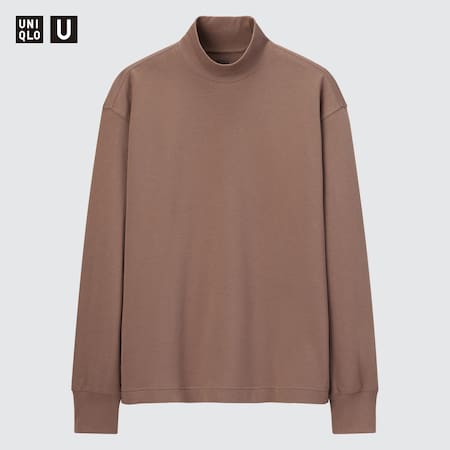 Uniqlo U HEATTECH Extra Warm Cotton Turtleneck Long Sleeved Thermal Top