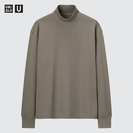 Uniqlo U HEATTECH Extra Warm Cotton Turtleneck Long Sleeved Thermal Top