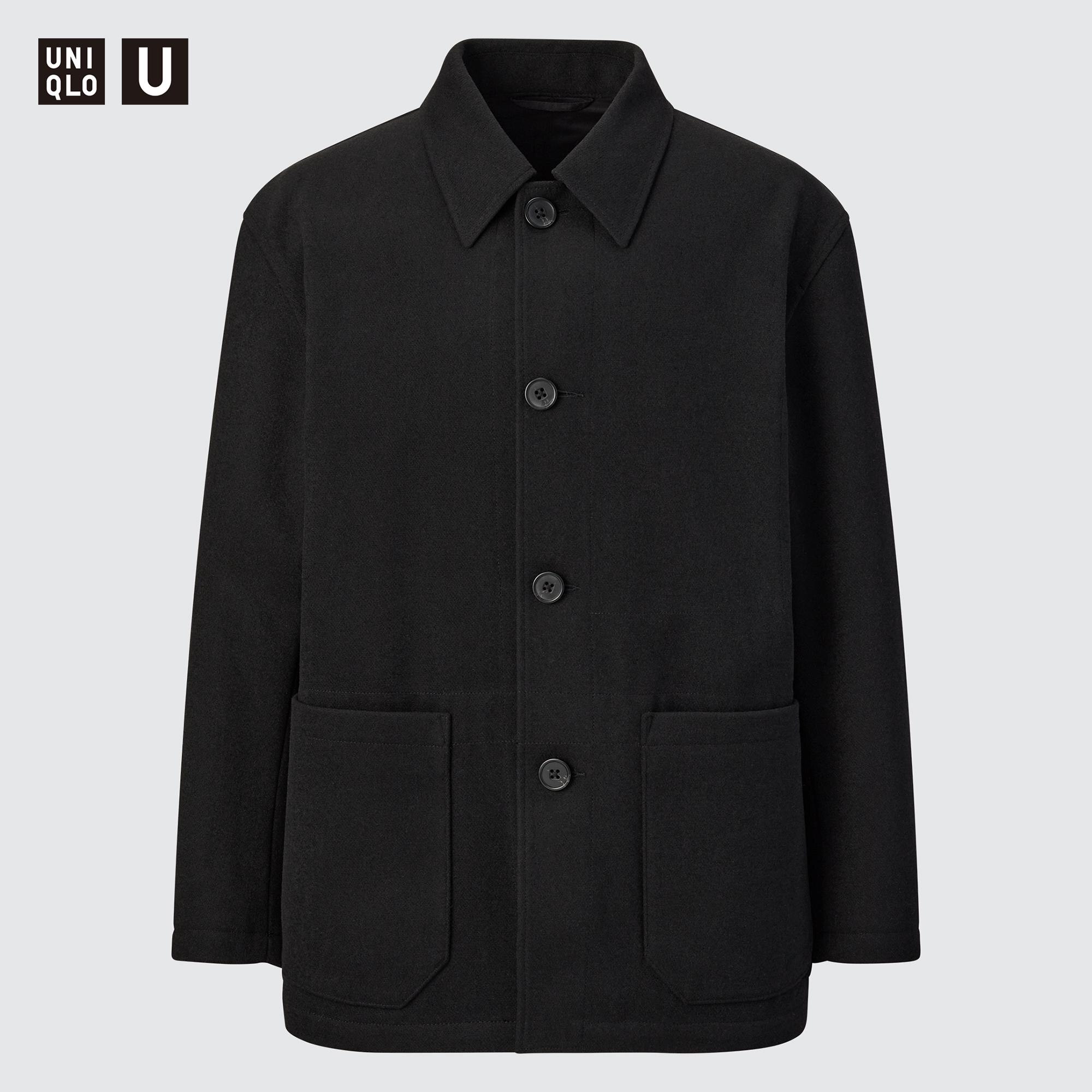 Uniqlo U Wool Blend Shirt Jacket | UNIQLO