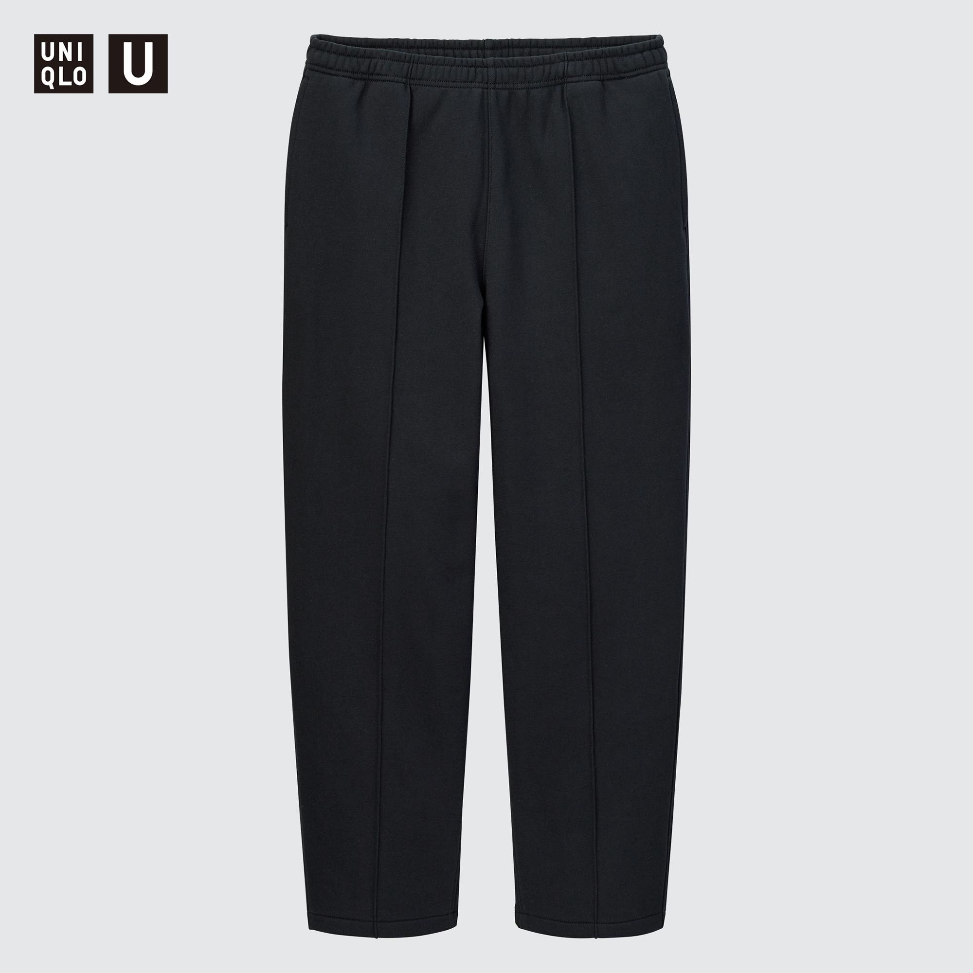 uniqlo u pile lined track trousers