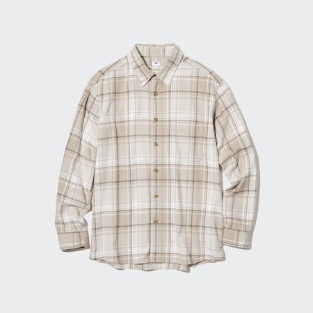 Flannel Checked Regular Fit Shirt (Regular Collar)