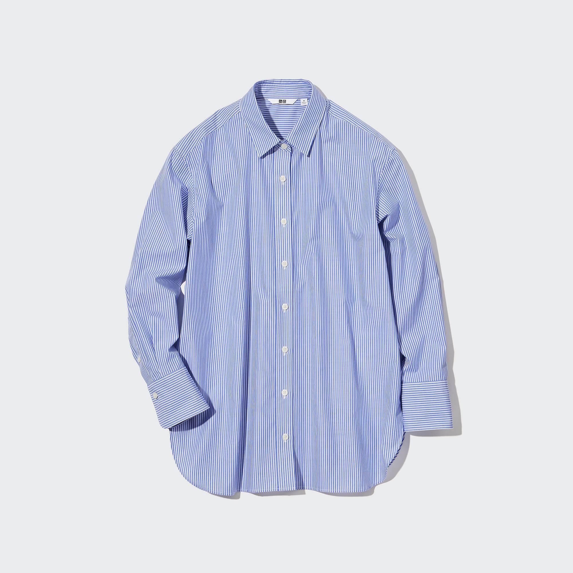 Cotton Striped Shirt | UNIQLO UK