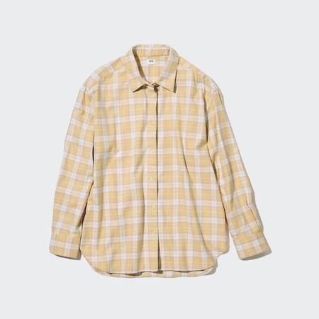 Flannel Checked Long Sleeved Shirt