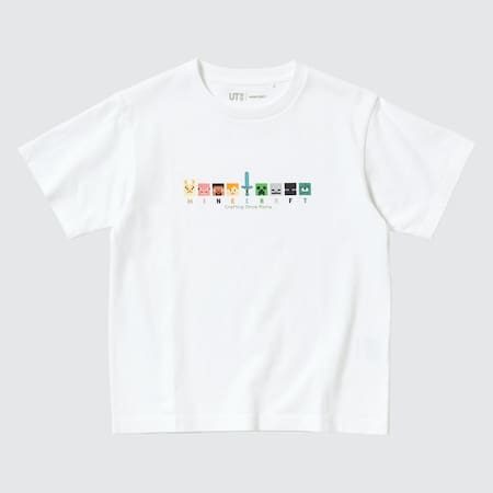 T-Shirt Graphique UT Minecraft