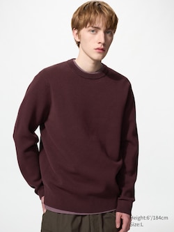 Washable Milano Ribbed Crew Neck Jumper