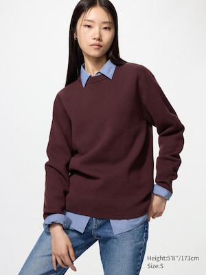 Washable Milano Ribbed Crew Neck Jumper
