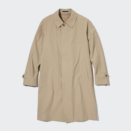 Manteau Droit Style Trench