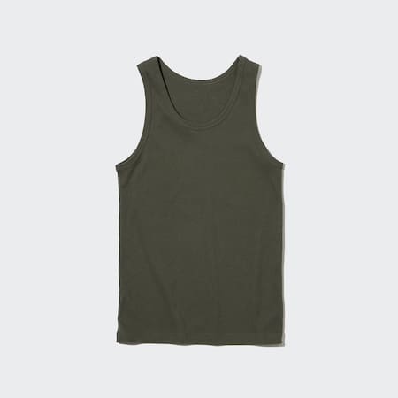 DRY Colour Ribbed Vest Top