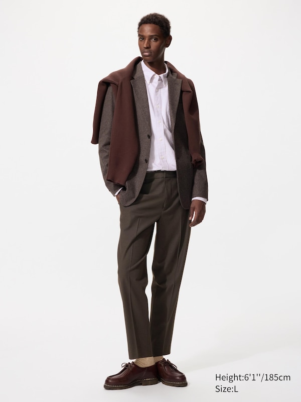 Pantalon Smart 7/8ème pour Homme | UNIQLO FR