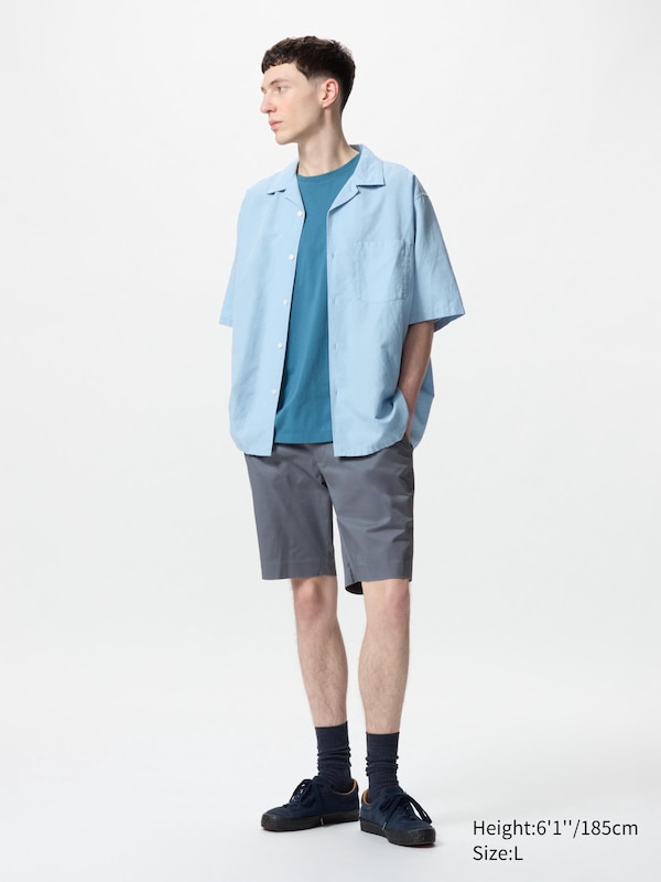 Stretch Slim Fit Shorts