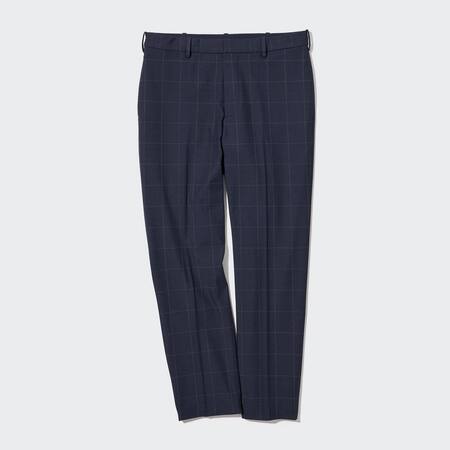 Smart Patterned Ankle Length Trousers
