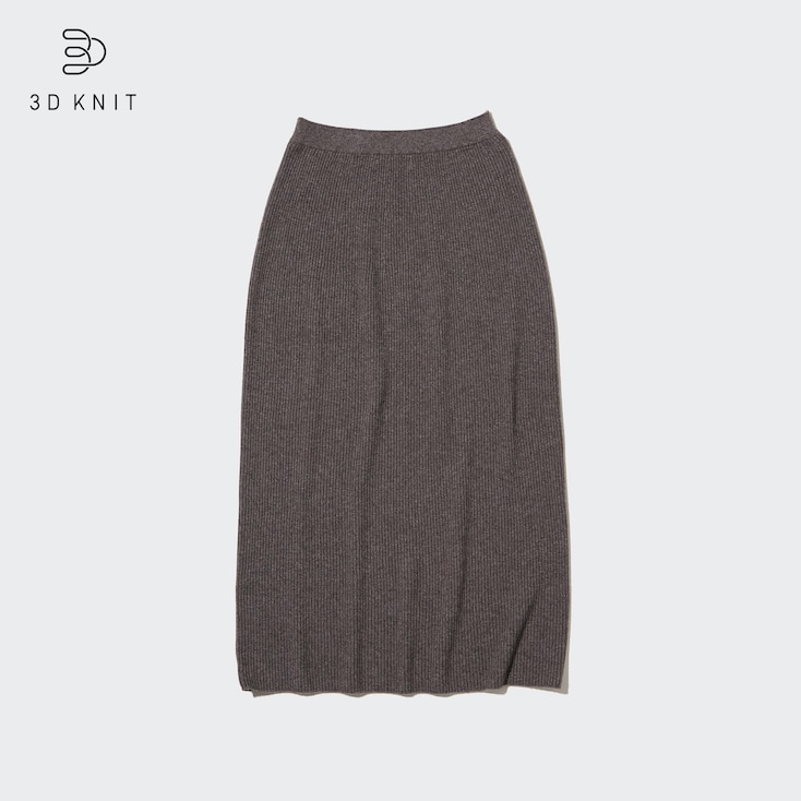 Wool-Blend Narrow Midi Skirt