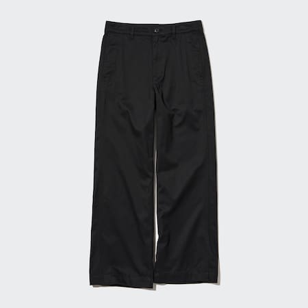 Cotton Baggy Fit Trousers